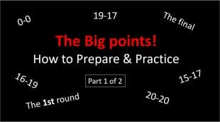 How to play the big points