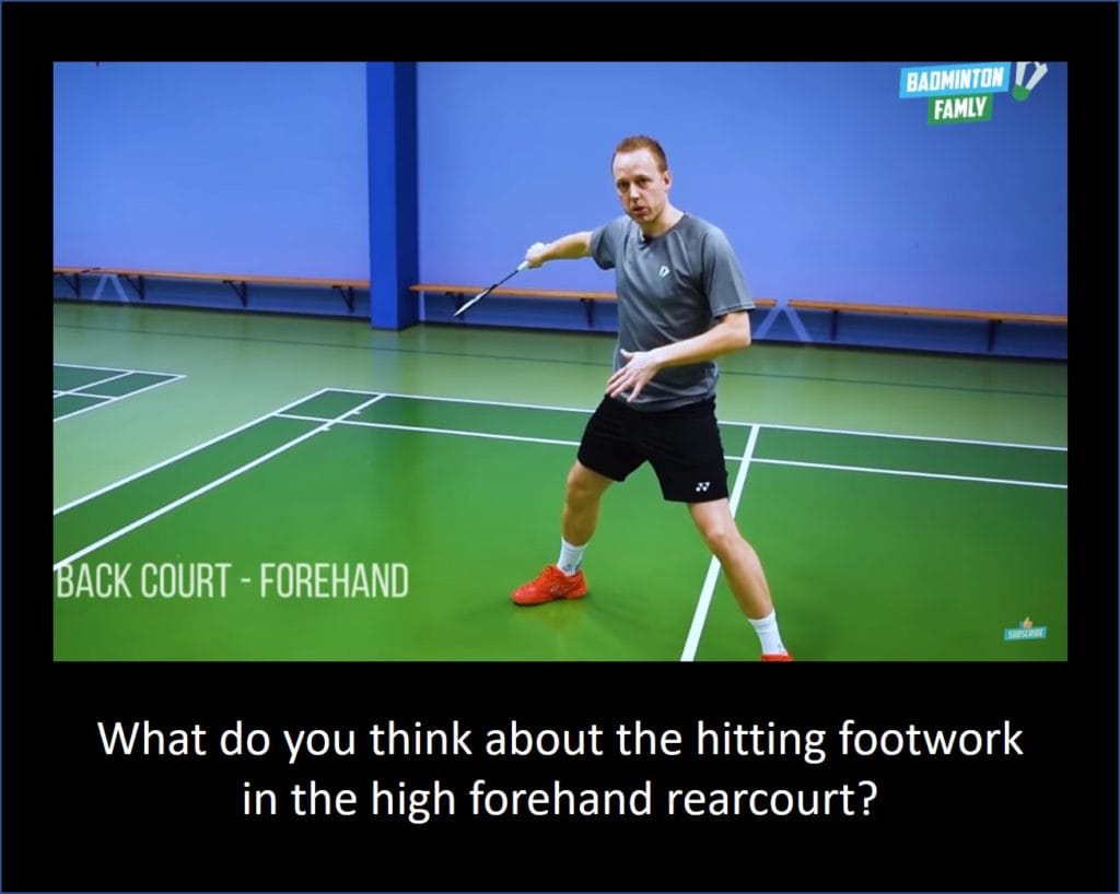 Badminton Footwork questions to challenge you Badminton Andy