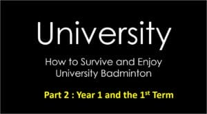 How to survive the 1st year