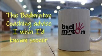 badminton coaching advice