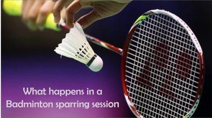 What is Badminton sparring