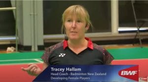 BWF Tracey Hallam Badminton