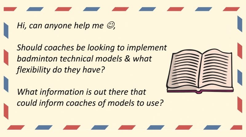 Badminton Technical Model