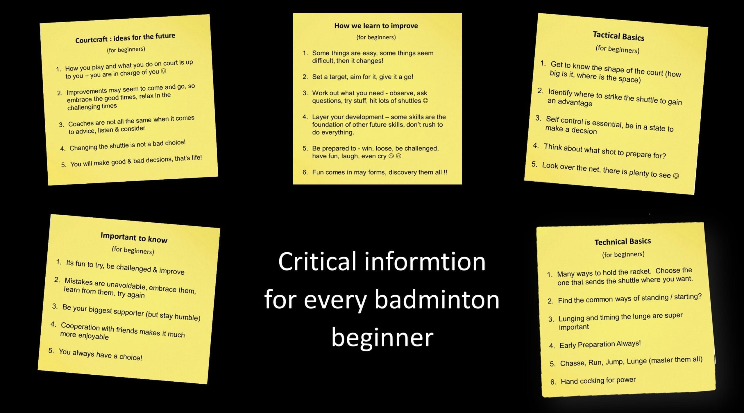 Read more about the article What to coach a badminton beginner