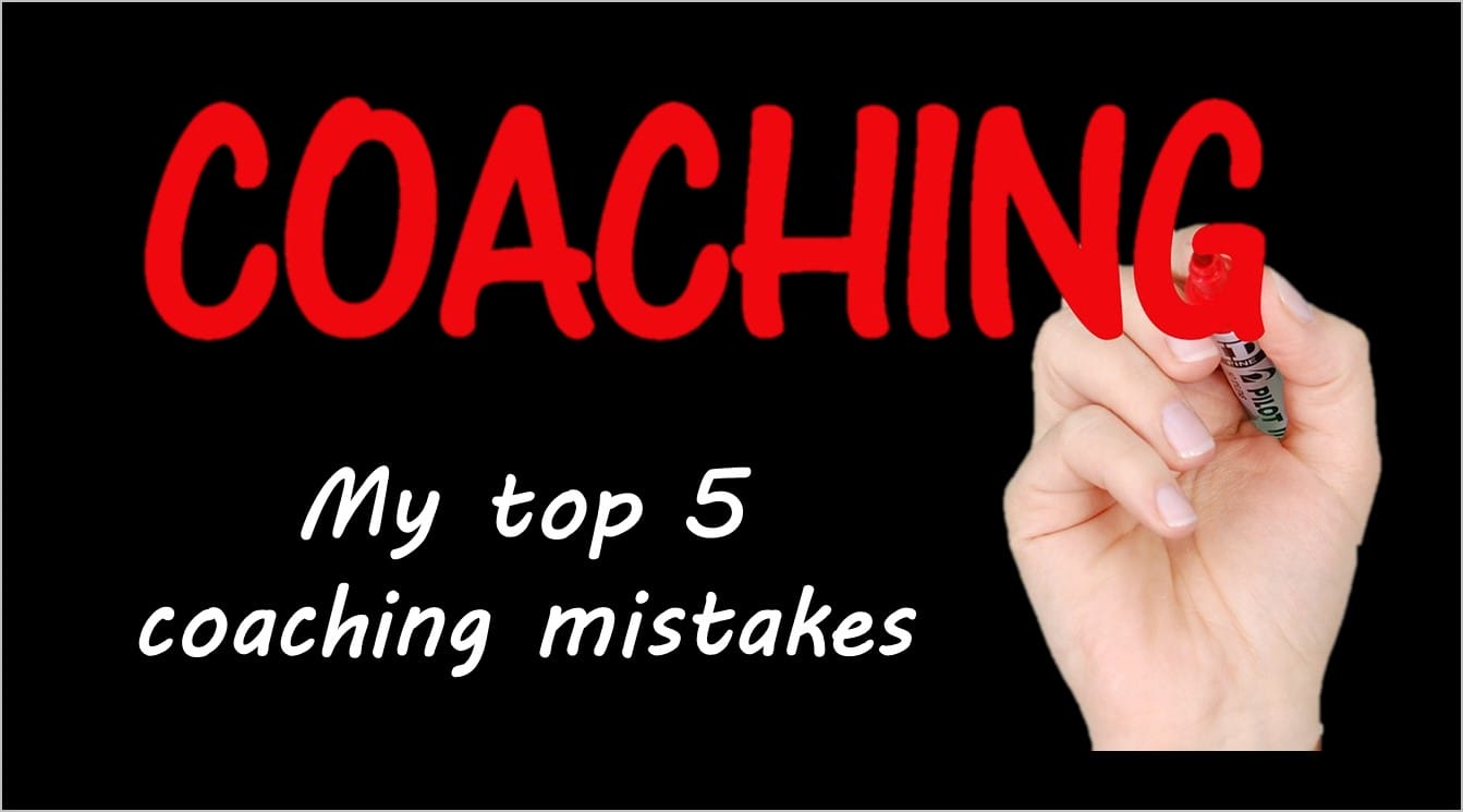 My top 5 coaching mistakes Badminton Andy