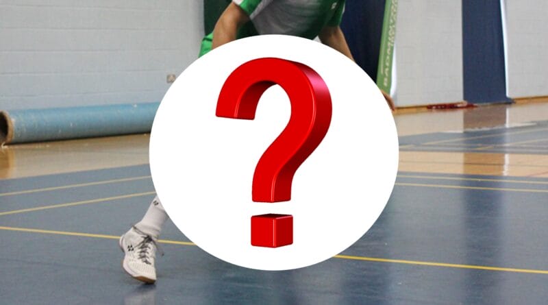 The confusing badminton split step