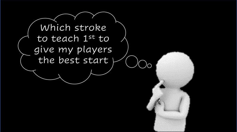 Beginner Badminton strokes